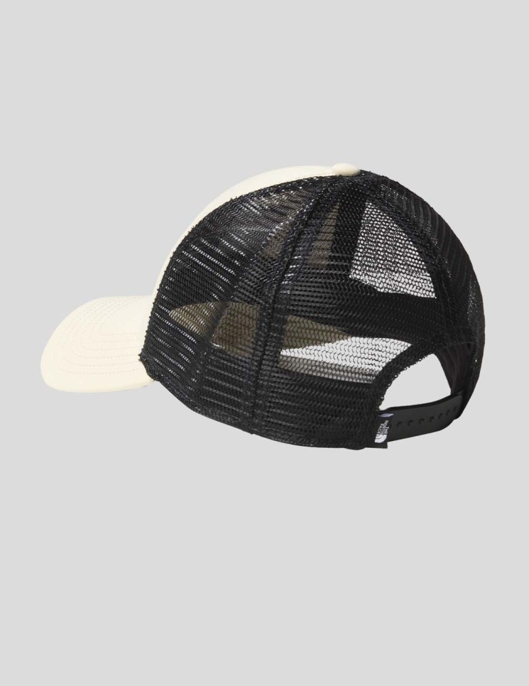 Cappuccino LA NORTH FACE mudder trucker hat ghiaia